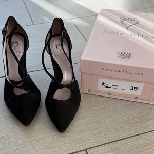 Sole Bliss Black Women's Shoes